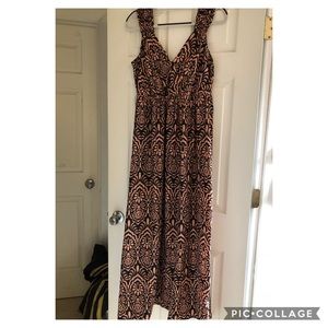 Maxi dress with empire waist - XL